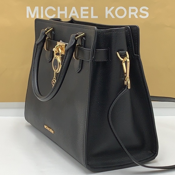 Michael Kors Hamilton Meidum Satchel Shoulder Crossbody - Picture 3 of 16
